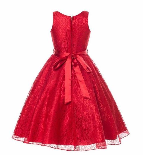 New Girls Party Flower Formal Wedding Bridesmaid Pageant Prom Christening Dress Age 14yrs