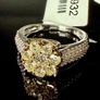 Diamond 9K gold natural diamonds ring Image 5