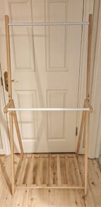 Bamboo Clothes Rail