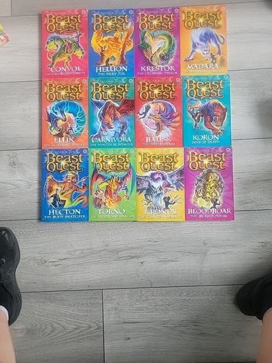 Beast quest season 1-18 +special edition anoret all in good condition