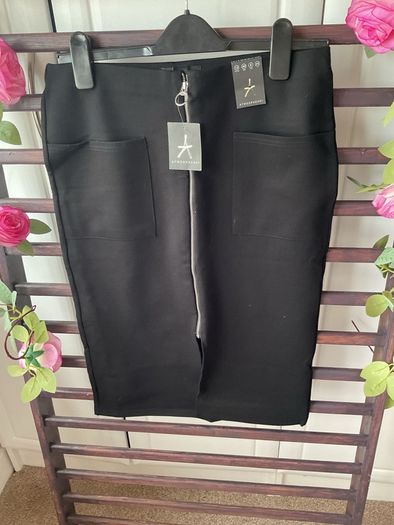 skirt Bnwt black pencil skirt size 12 front zipped detail