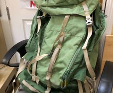 Huge Kelty Coyote 75 W Green Frame Hiking Bag