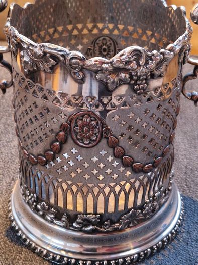 Antique Wine Bottle Holder