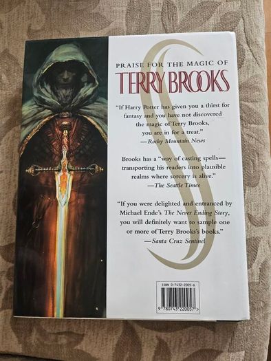 The World Of Shannara. By Terry Brooks And Teresa Patterson. Illustrated By David Cherry. Large Volume Hardback With Dustjacket In Good Condition.  See Photos For Same.