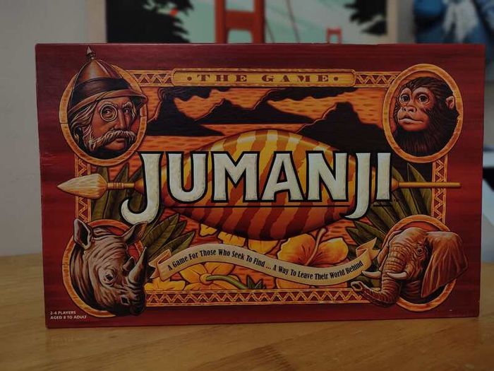 Jumanji ! The Board Game ! Complete ! by Columbia Pictures !