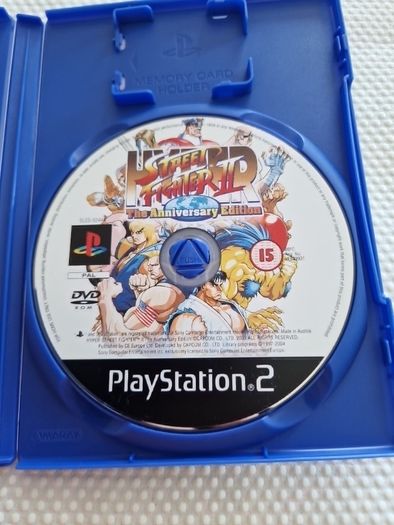 Hiper Street Fighter II The Anniversary Edition PlayStation2 Ps2 Games Original