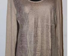 Gerry Weber  snake skin gold print top size UK16 EU44 Perfect condition Postage included