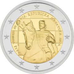 Croatia 2 Euro Commemorative Coin 2025 - King Tomislav. Uncirculated.