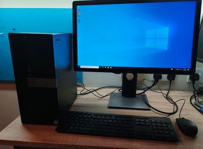Full Dell Optiplex Setup - i5-6500 | 256GB SSD + 500GB HDD | Pro IPS Monitor