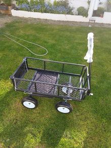 Garden Cart with Seat