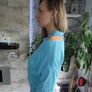 open shoulder blouse Image 4