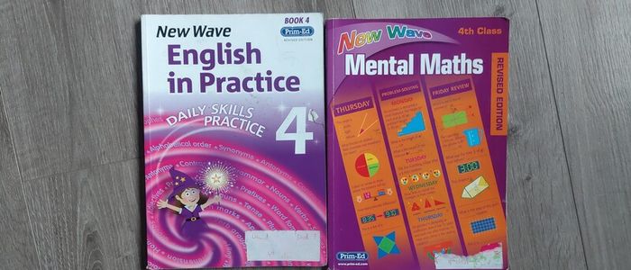 English in practice and mental Maths 4  please read description below