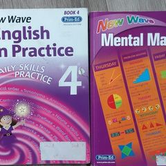 English in practice and mental Maths 4  please read description below