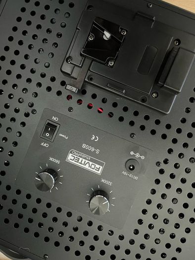 Fovitec StudioPRO - 2x Continuous Lighting 600 LED Daylight for Photography/Videography