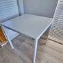 Enter a catchy titleIKEA table, 75x75x74 with 2 chairs. Seat covers included for FREE! Image 2