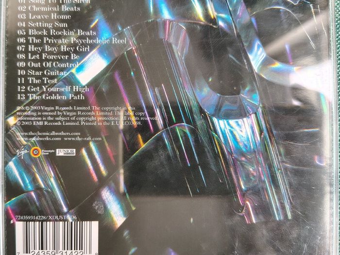 The Chemical Brothers - Singles 93-03 CD (2003) Electronic Big Beat Rave EX+