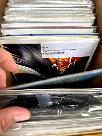 Indie Long Comic Box w 250 Comics for Sale