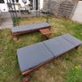 Ikea Nammaro sun loungers x 2 with table Image 4