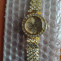 Brand new butterfly face watch