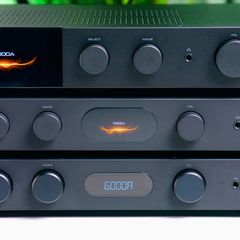 Audiophile Quality Audiolab 6000A integrated amplifier ESS Sabre ES9018K2M chipset 24-bit / 192kHz pristine Boxed