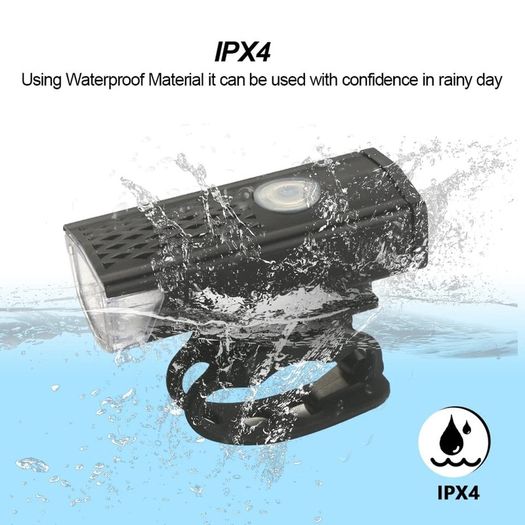 Bike Light, USB LED Rechargeable, Front and rear, Headlight Lamp Flashlight Cycling Safety Warning Light