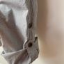 Ted Baker  Pants Striped Cotton Trousers Adjustable Length with Button Details Image 7