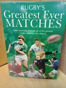 SEALED / Double DVD Set Of The 20 Greatest Rugby Matches Ever Played