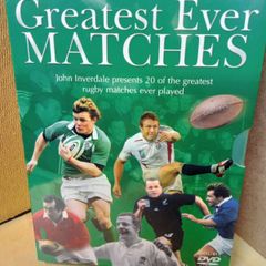 SEALED / Double DVD Set Of The 20 Greatest Rugby Matches Ever Played