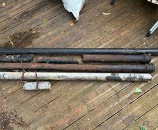 Cast iron pipes for scrap metal