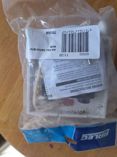 Arlec 45amp Shower Pull Switch With Neon . New .