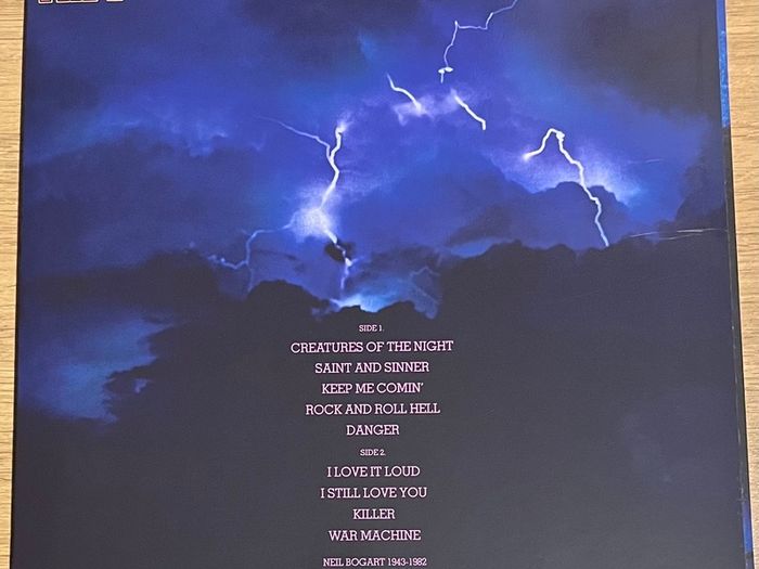 KISS Creatures of the Night Vinyl