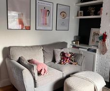 Sofa - Grey 2 Person Sofa