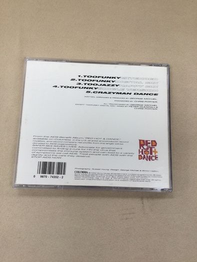 George Michael too funky rare USA picture cd single mixes dance wham HITS