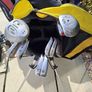 Golg bag with clubs. Image 5