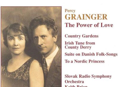 Percy Grainger. The Power of Love. CD. Free Postage!