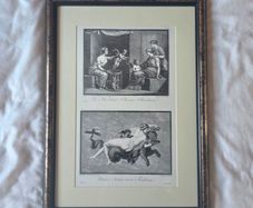Framed Herculaneum Classical Prints - 55 x 40cm