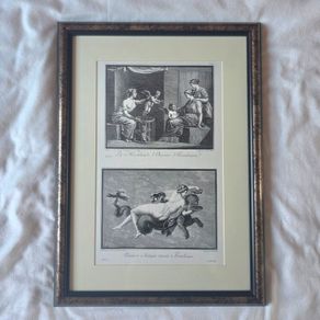 Framed Herculaneum Classical Prints - 55 x 40cm