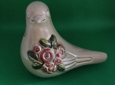 Vintage Swedish Art Bird Figurine Rosa Ljung DECO Hand Made Ceramic
