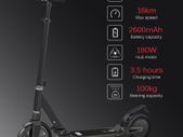 Electric Scooter Adult OFF Road Legal Folding Foldable Kids Bike E-Scooter 180W