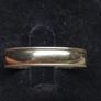 Vintage 9ct Gold Wedding Band Ring 375 Hallmarked Milgrain Edges Size 67 Image 6