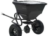 Tow Behind Salt Spreader PVC and Steel 125x74x79 cm 45 L