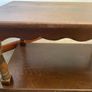Mid-century Solid Oak Coffee Table Image 6