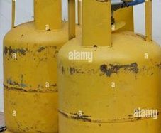Empty Gas Cylinder