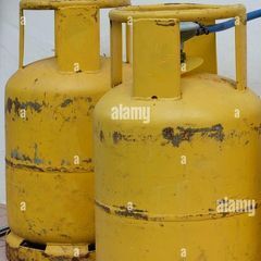 Empty Gas Cylinder