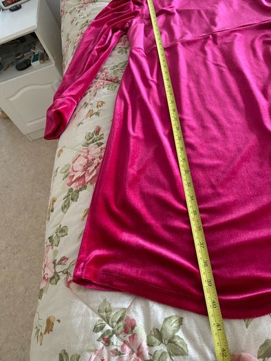 Fabulous deep pink velvet Next Dress size 20
