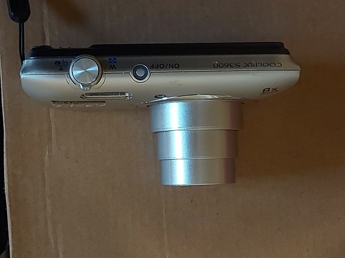 Nikon Coolpix S3600, 8 x wide Zoom, 20.1 Megapixels,  working great, battery is charged but does not come with charger, no memory card, very good condition