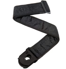 Planet Waves Planet Lock Guitar Strap - Black Satin