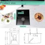 Black Steel Kitchen Sink 30x40cm Stainless Steel Undermount Single Bowl with Overflow, Drainer Fitting, Suitable for Topmount, Undermount, Flushmount Installation Image 2