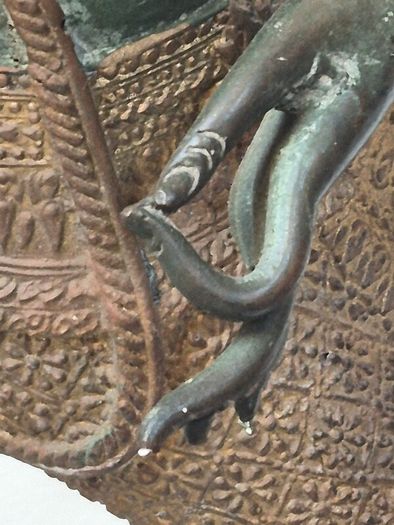 Vintage Thai Bronze Sculpture