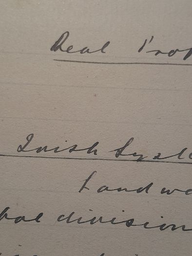 two hand written books